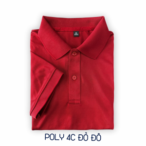 Áo cá sấu poly đỏ